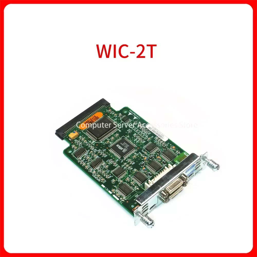 

Original Router Serial Module WIC-2T V.35 Module Wan Interface Card Serial Module for 1700 2600 3600 3700 1800 2800 3800 Server