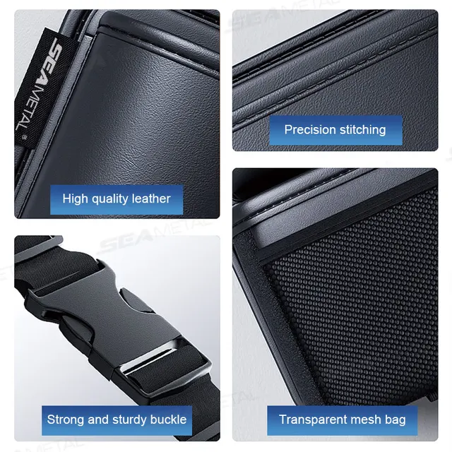 Car Trunk Leatherette Storage Bag 4