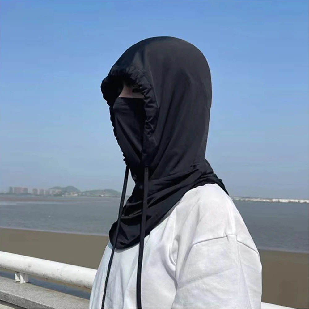 Neck Wrap Ice Silk Sunscreen Mask Sunscreen Mask Face Mask Ice Silk Mask Bandana Neck Cover New Neck Cover Anti-UV Sunscreen Face Mask Men Unsiex Cycling Fishing Ice Silk Half Face Cover UV Protection Neck Wrap