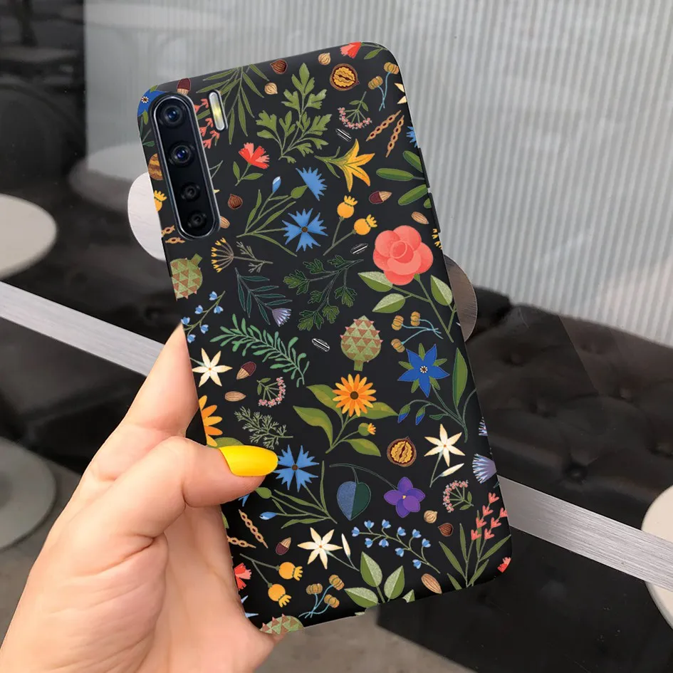 cases for oppo For OPPO Reno 3 CPH2043 Case New Luxury Painted Phone Cases For OPPO A91 F15 A 91 Reno3 4G CPH2043 Back Cover Slim Bumper Fundas casing oppo