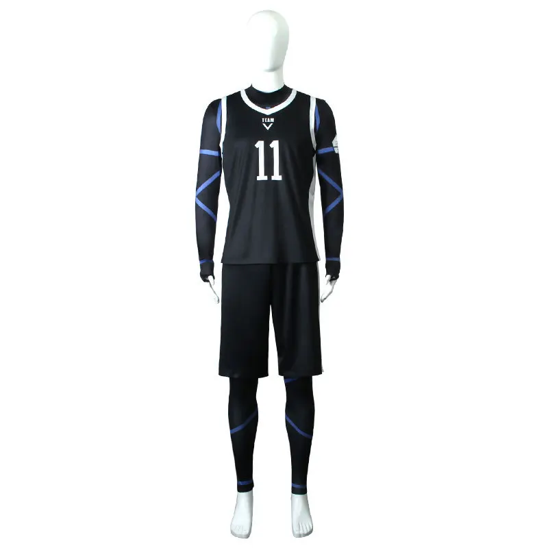 Blue Lock-Inspired Seishiro Nagi Soccer Jersey Cosplay Costume for Men and Women