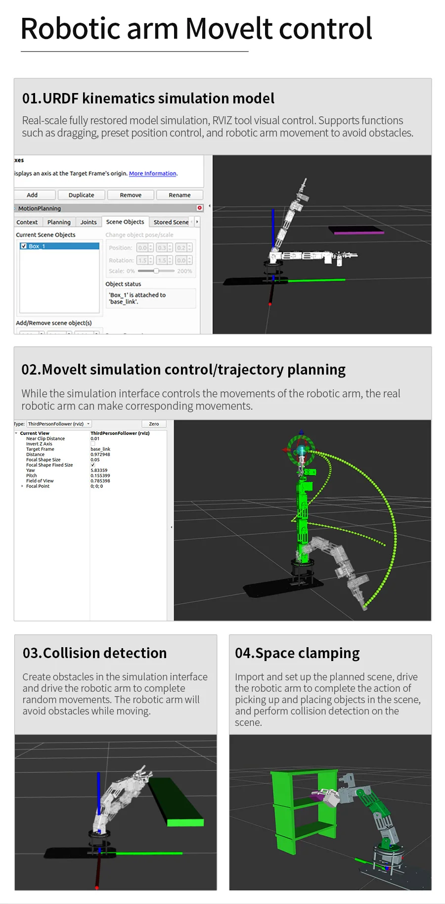 Robot Arm Building Learning Kit for Jetson Nano 4GB 6DOF AI Development ...