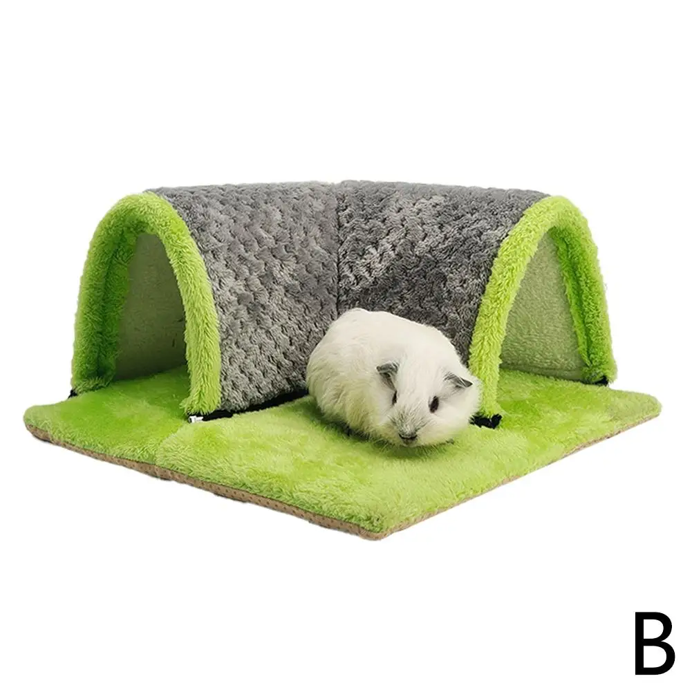 Squirrel Hamster Rabbit Chinchilla Play Blanket 90 Angle Small New Channel Animal Home Degree Sponge Thickened Hair Right Q0G8