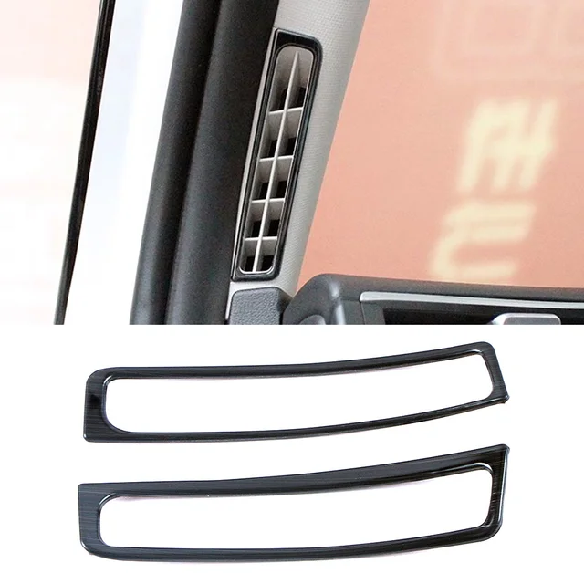 Mittelkonsole Panel Für Hyundai Tucson NX4 2021-2025 - Edelstahl Sitzverstellknopf Abdeckung Schwarz