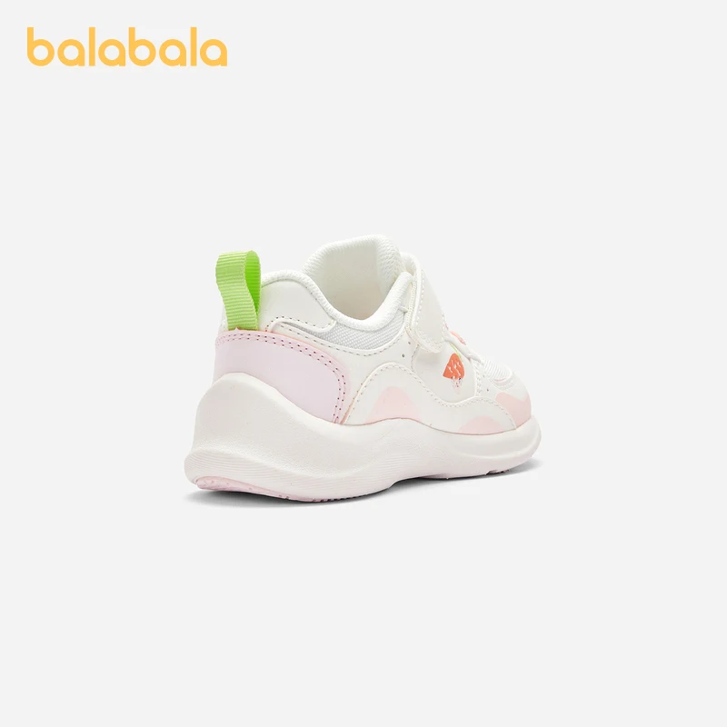 Balabala Baby Walking Shoes Baby Boys Girls 2024 New Soft-soled Trendy Boys Functional Shoes Anti-slip Kids Shoes 4