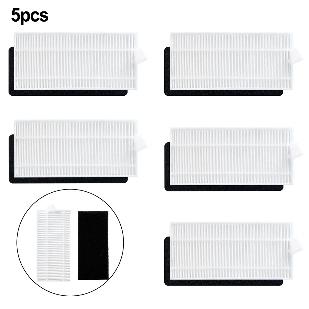 5 Pz Filtro Per Vistefly M203 Robot Aspirapolvere Spazzare Robot Pezzi Di Ricambio Cordless Vac Pezzi Di Ricambio Accessori