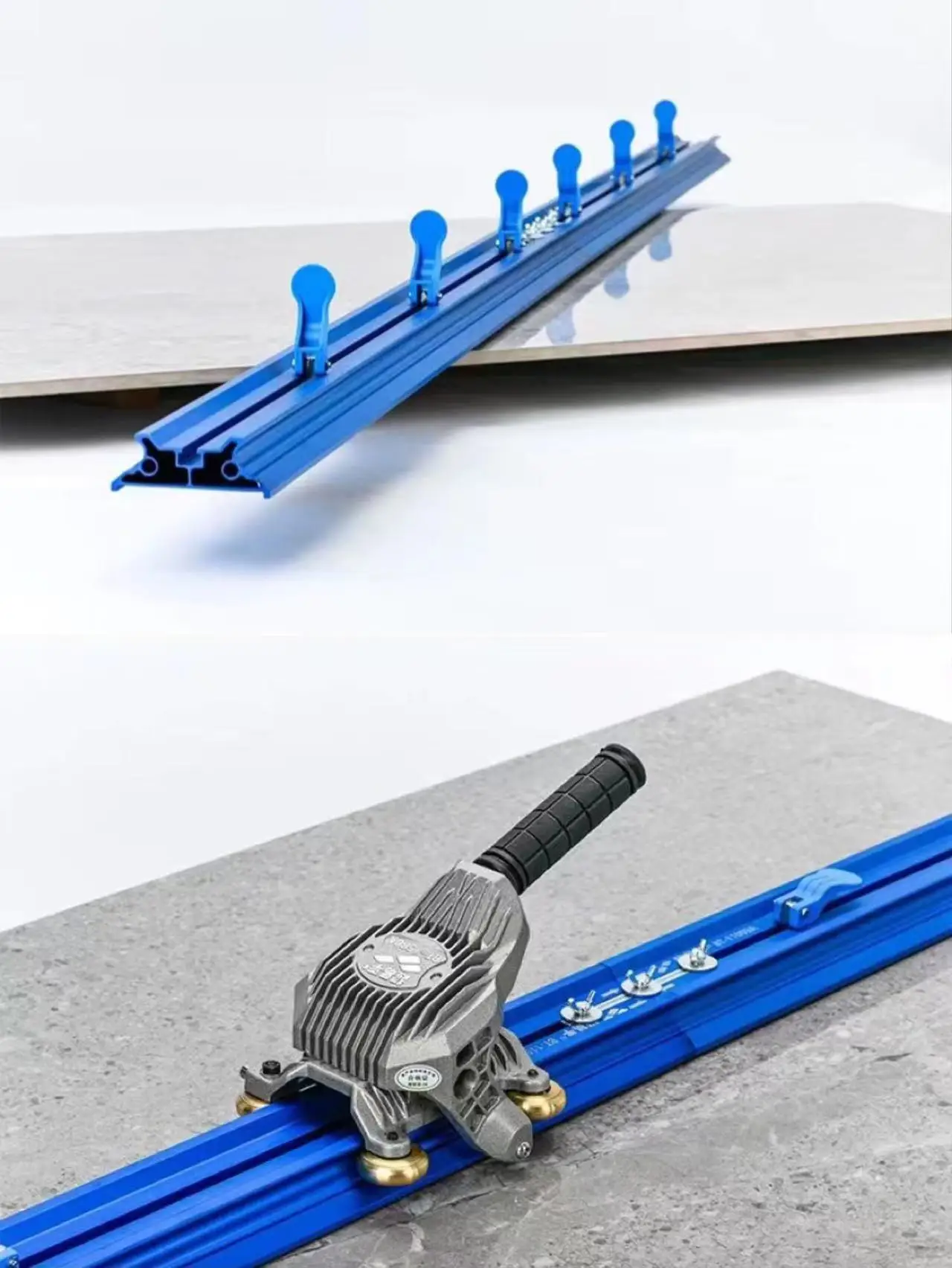 New 2.2M3.8M Tile Cutter for Large Format Tiles Rock Slab Manual