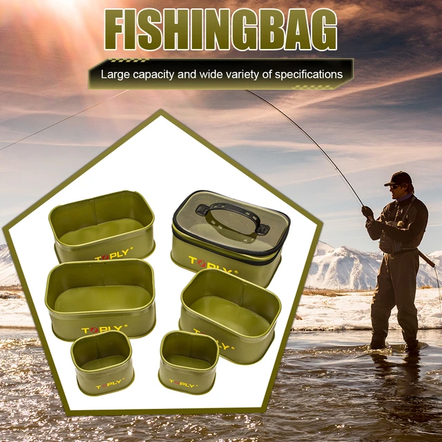 Thickened EVA Fishing Tool Pouch Waterproof Fishing Gear Pack  Wear-resistant Large Capacity Lightweight for Travel Accessories -  AliExpress
