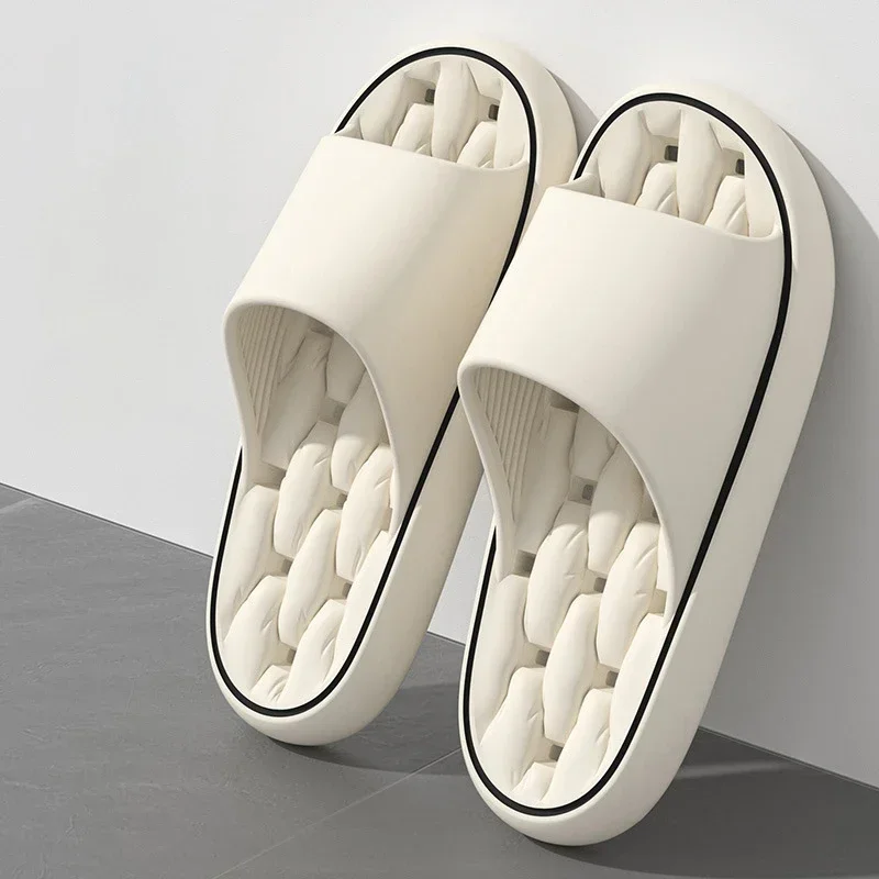 Slippers Sandals Thick Platform Bathroom Home Slippers Women Fashion Soft Sole EVA Indoor Slides Woman Sandals Summer Non-slip Flip Flops