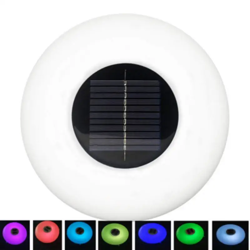 

Наружная плавающая Солнечная подводная фотография, сменный RGB бассейн, детский пруд, Солнечная плавающая Ночная фотография, водонепроницаемая фотография