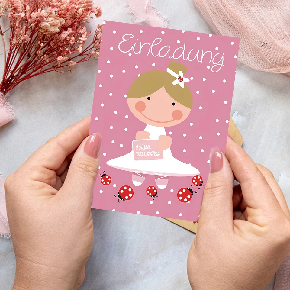 Modèle D'invitation D'anniversaire De Coccinelle Miraculeuse