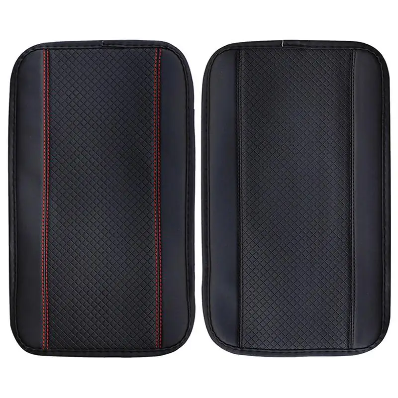 

Armrest Cover For Car Universal Multipurpose PU Leather Center Console Cushion Protector Anti Slip Auto Internal Accessories