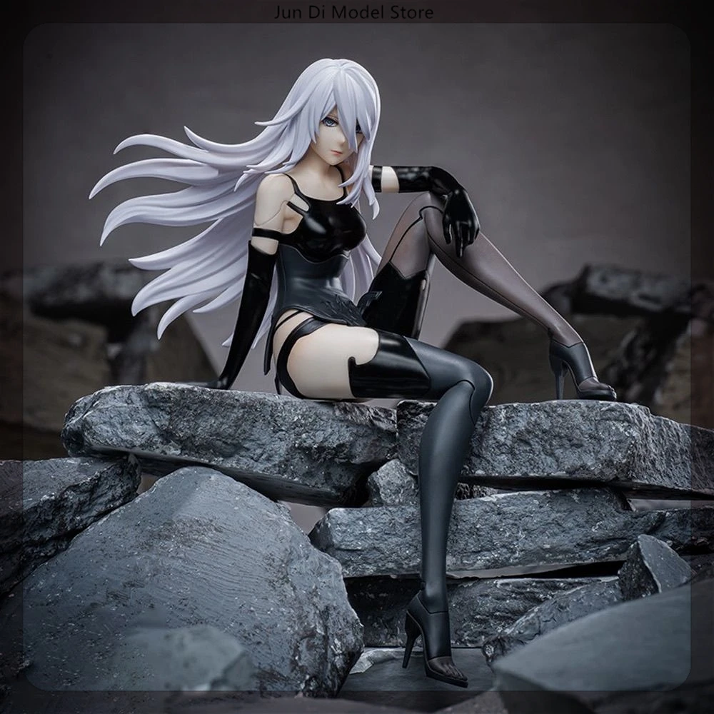 Nier Automata 2B A2 9S Sitting Position Game Figure