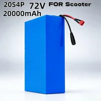 Batterie lithium-ion 72V 20Ah 20S4P 3000W avec BMS et chargeur 84V 3A haute puissance pour trottinette et conduites haute performance 6