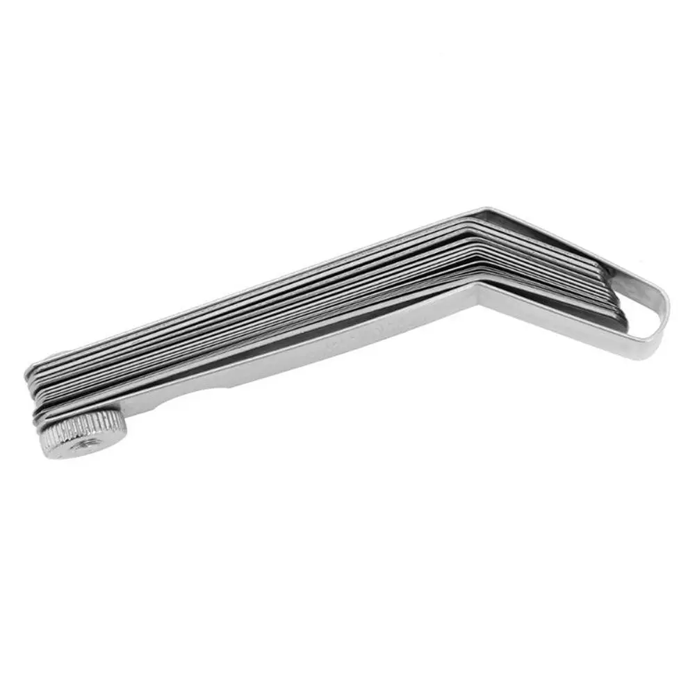 Feeler Gauge 16 Blades For Spark Plug Gap Valve Tappets