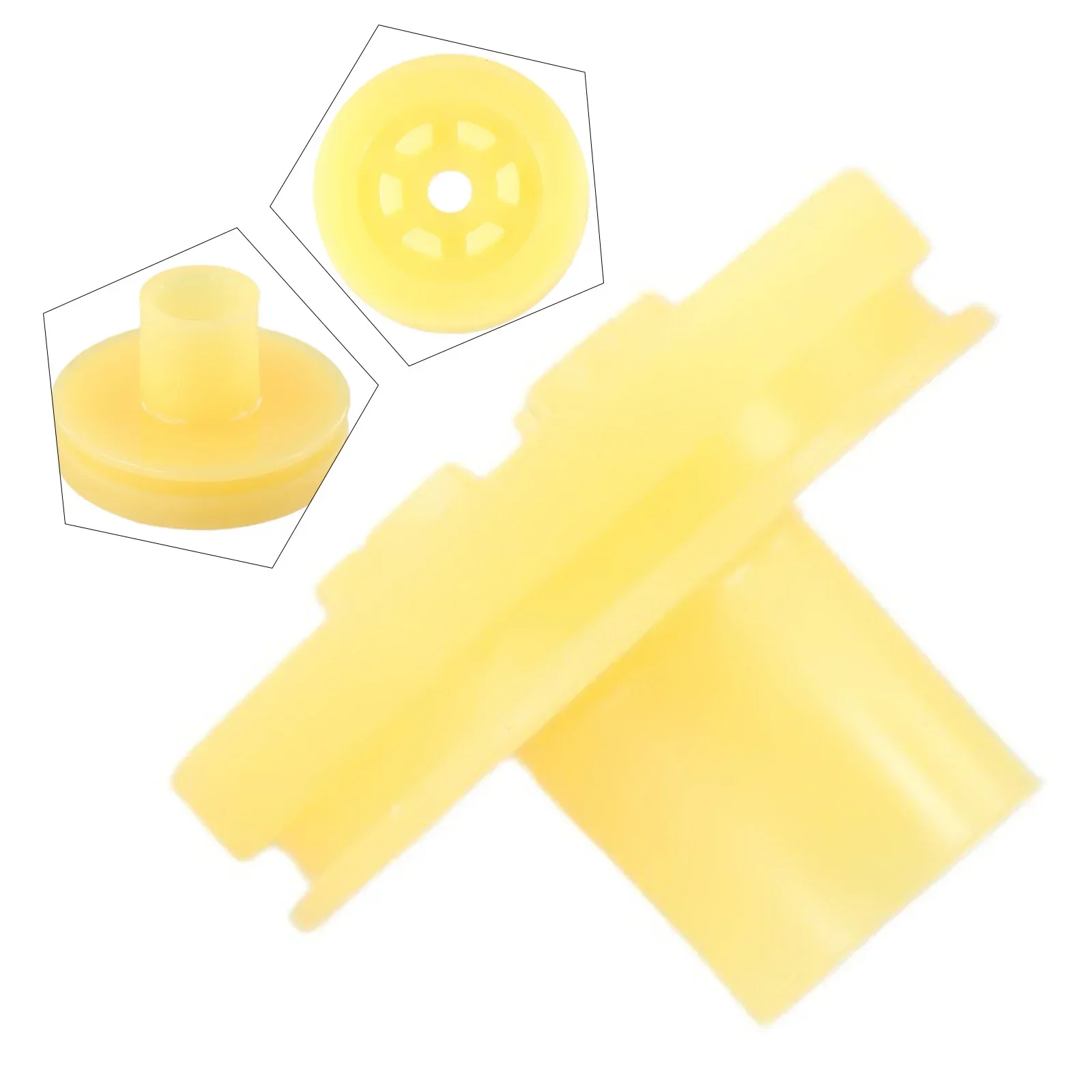 Nailer Valve Body Parts Nailer Head Valve Body Tool Parts 180450-S BN C Nailer Head Valve Body Yellow Color For BN200C BN200SB BN200SB