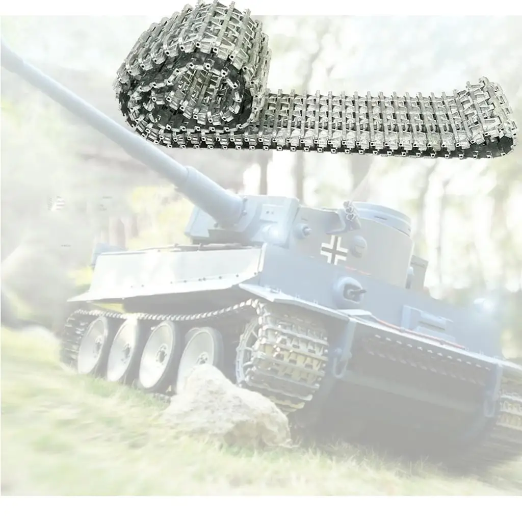 메탈 트랙 탱크 벨트는 HengLong 3818 1/16 섀시 DIY 장난감 부품에 적합합니다.