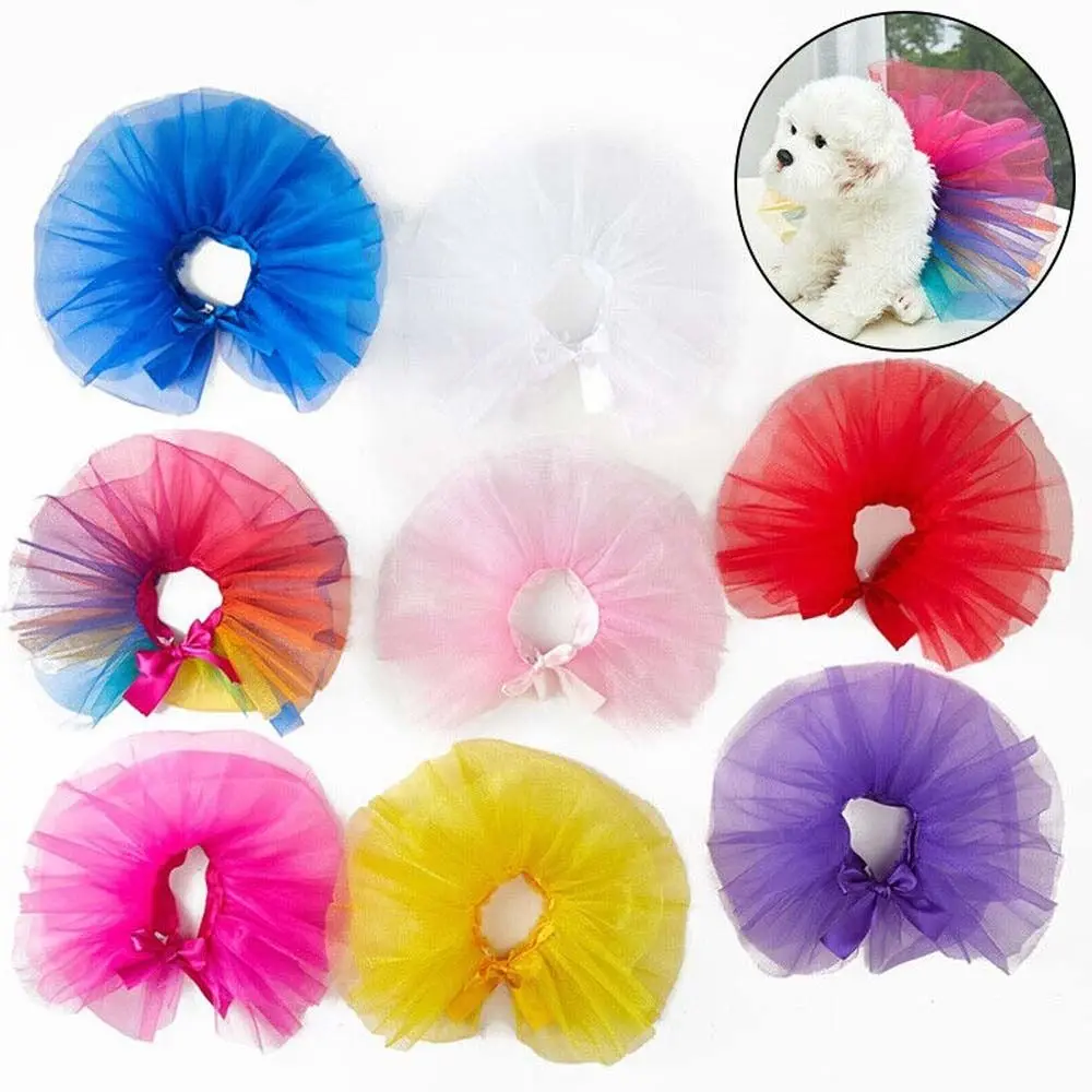 Fashion Tutu Dress Apparel For Small Medium Dog Teddy Schnauzer Pet Costume Pet Supplies Dog Dress Dog Skirts Puppy Clothes - Image 2