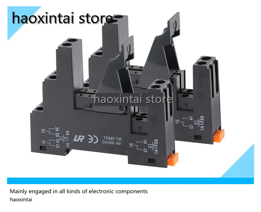 

1pcs Relay base RT78627 14F-2Z-C2 JQX-14F-2 8-hole socket matching HF115F