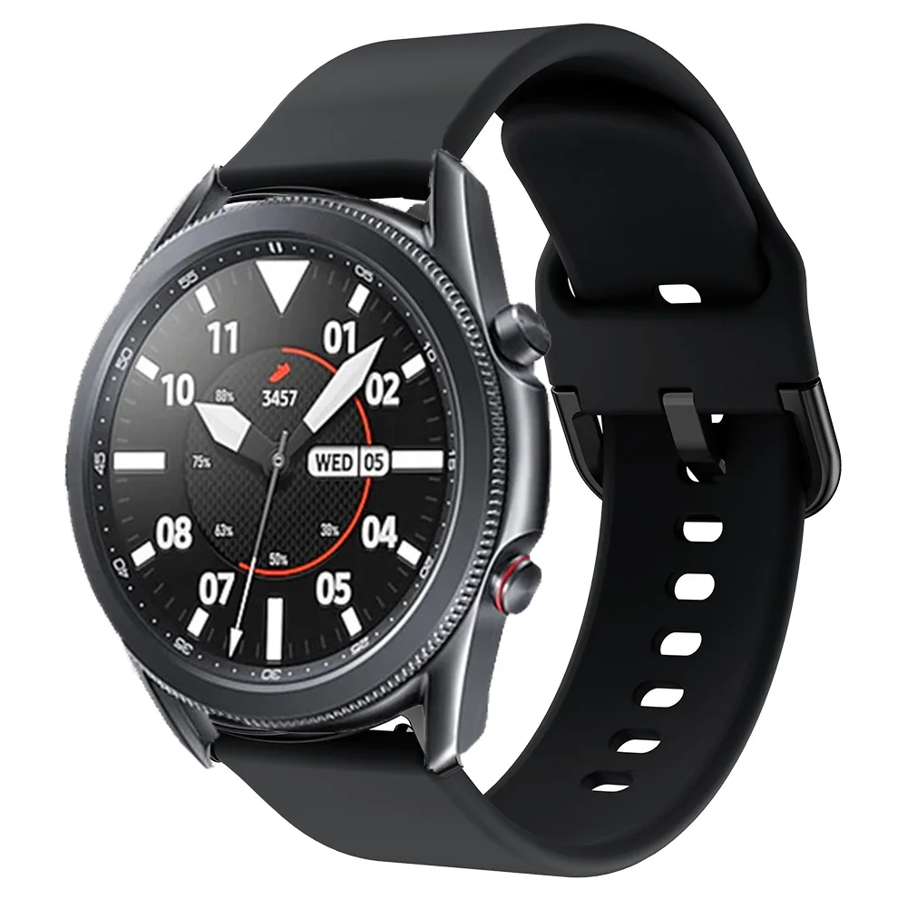 Soft Silicone Strap For Samsung Galaxy Watch3 41Mm Smart Watch Sport Bracelet For Galaxy Watch 3 45Mm Wrist Strap Accessories