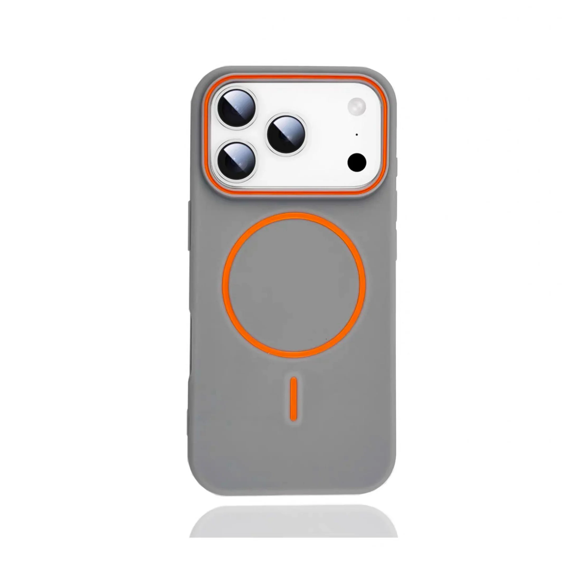 Luxury Matte Soft Magnetic Case with Wireless Charging Compatibility