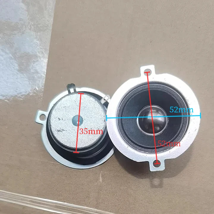 2PCS GHXAMP For JVC 2 inch 52mm Tweeter Speaker with Bright and Clear Sound Quality 4ohm 10W Rust