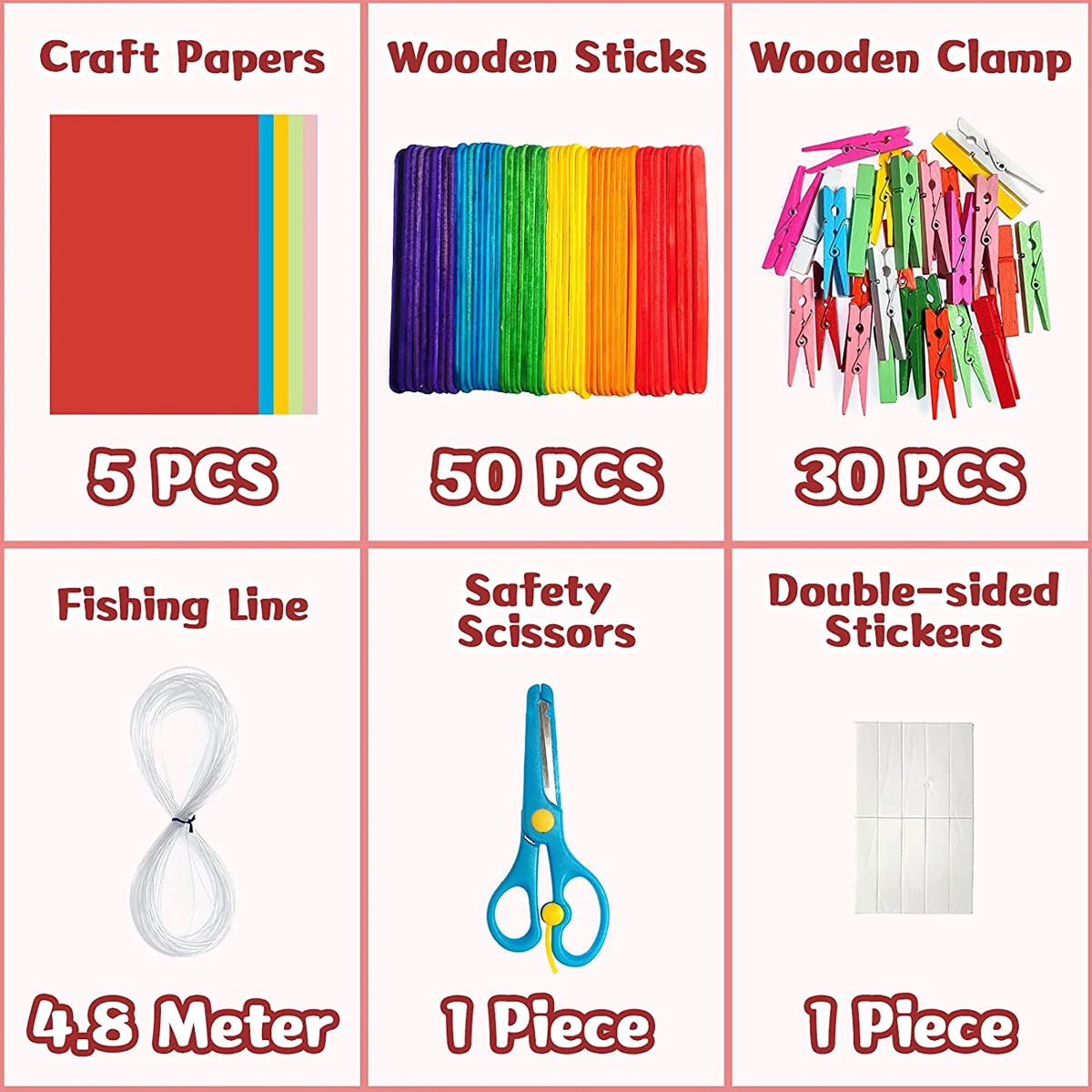 1219Pcs Kids Crafts Craft Set Creative DIY School Project Crafts Toys Fluffy Foam Stickers Feather Buttons Handmade Accessories