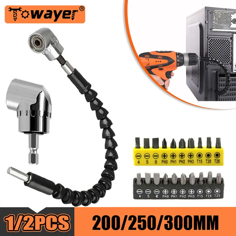 105 Degree Extension Screwdriver Drill Attachment 105 Angle Drill
