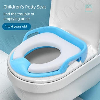 Sedile vasino per bambini, sedile WC morbido per bambini, ausiliario per toilette portatile per bambini