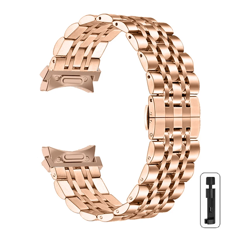 Premium Stainless Steel No Gaps Watch Strap Bracelet