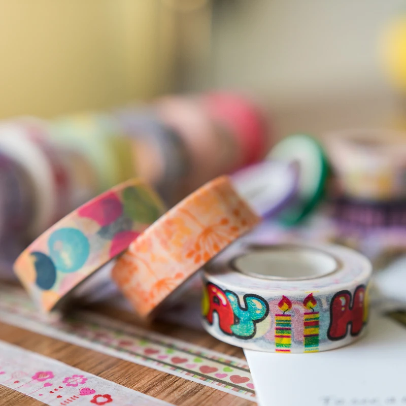 

Customized productMost popular custom easy tear printed washi tape for celebration decorative