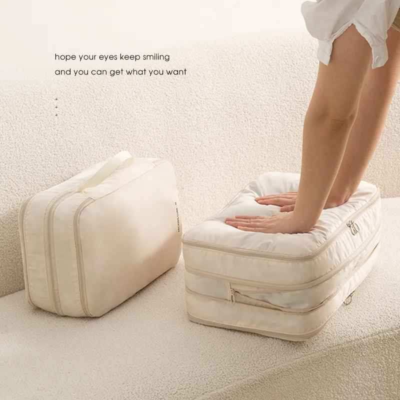 여행 가방 압축 포장 큐브, 양면 대용량 보관 가방, 티셔츠 다운 재킷, 비즈니스 여행 용품 Best5 여행 가방 압축 포장 큐브, 양면 대용량 보관 가방, 티셔츠 다운 재킷, 비즈니스 여행 용품 Best5