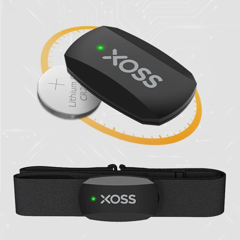 Xoss X2 Chest Strap Cardiofrequenzimetro Monitor Vortex Ant + Wireless Health Fitness Smart Bicycle Bike Sensore Di Velocità E Cadenza