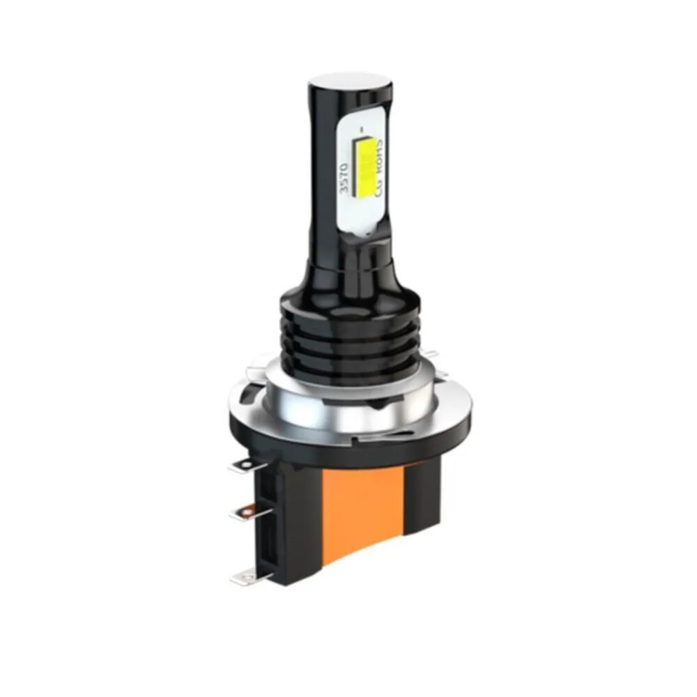 

Experience Powerful Illumination with 12V-24V H15 LED Headlight Bulbs. Anti-Fog Design for Clear Vision DRL Day Running Lights