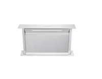 Pure white downdraft hood 1