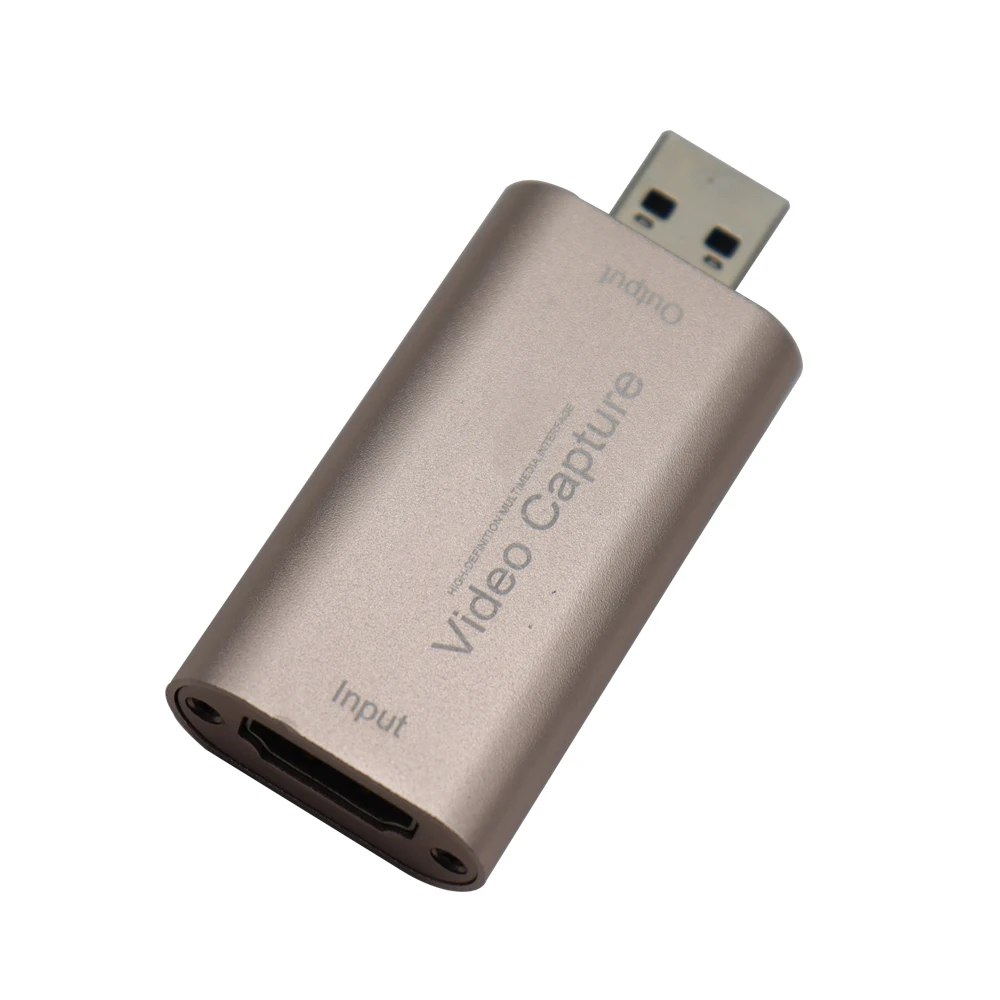 Video Capture Adapter 4K HDMI-compatible Video Capture Card USB 3.0 USB2.0 For PS4 Game DVD Camcorder
