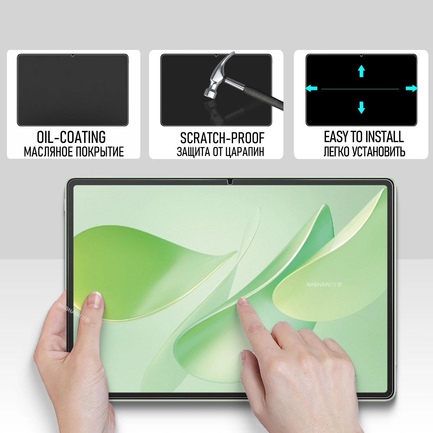 2 قطع كامل HD الزجاج المقسى فيلم حامي الشاشة لهواو...