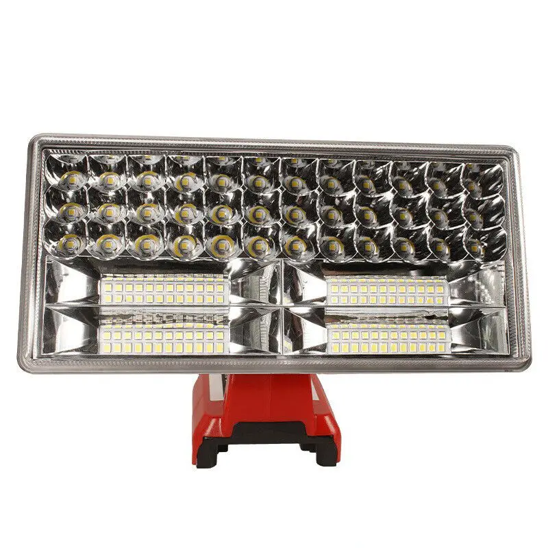 3/5/8 inch LED Lamp Work Light For Milwaukee 18V Li-ion Battery Electric Torch