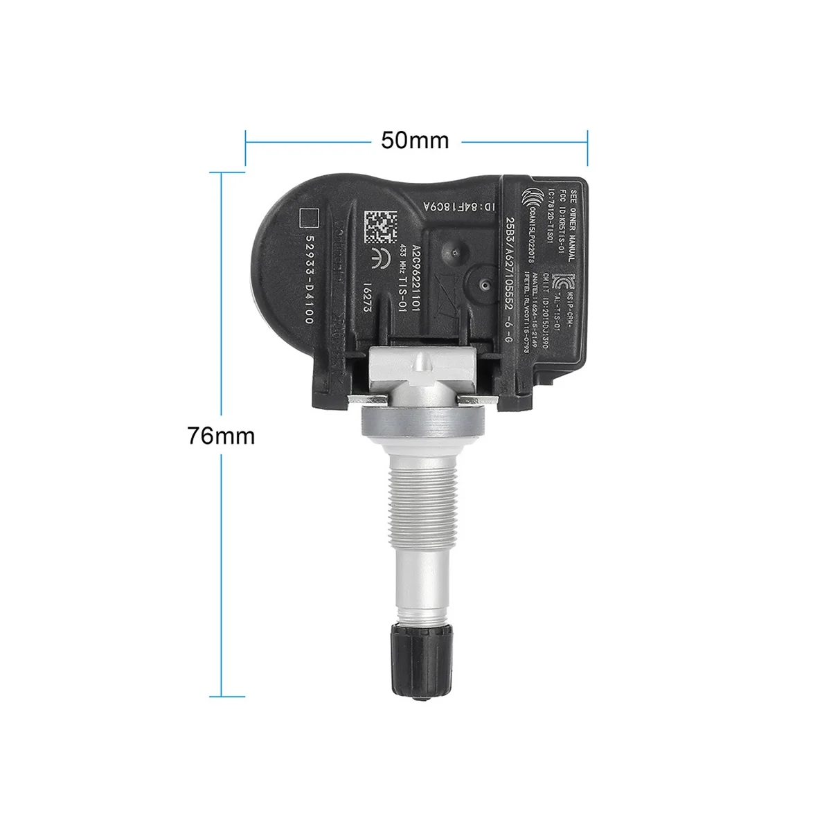 TPMS Ÿ̾ з , Ƽ Ƽ ҷ ׽ý ̿ Ϸ ν G90 , 52933D4100, 52933-D4100, Ʈ 4 