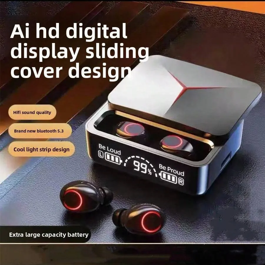 Enhanced Product Title:  
Wireless Bluetooth 5.3 Mini Earbuds with LED Display & Stereo Sound