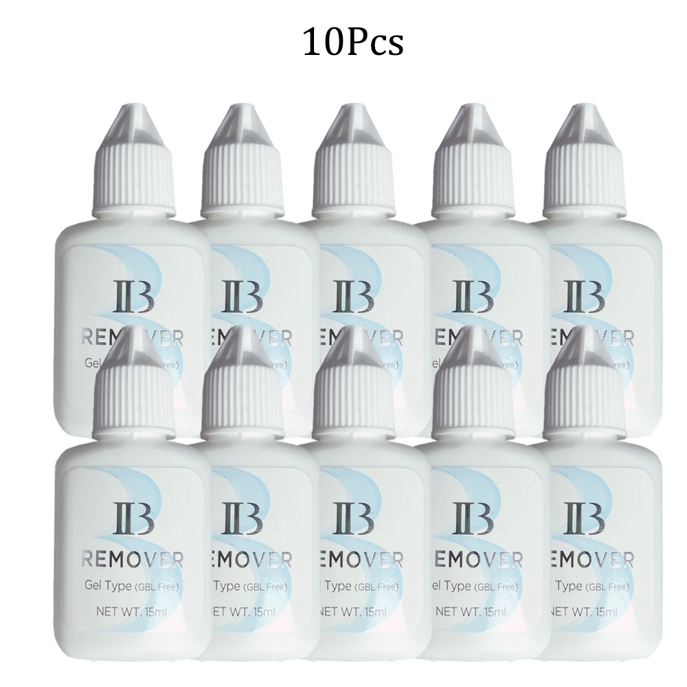 

10Pcs 15ml False Eyelash Glue Remover Wholesale Korea Ibeauty IB Clear Glue Gel Remover Eyelash Extensions Makeup Tools