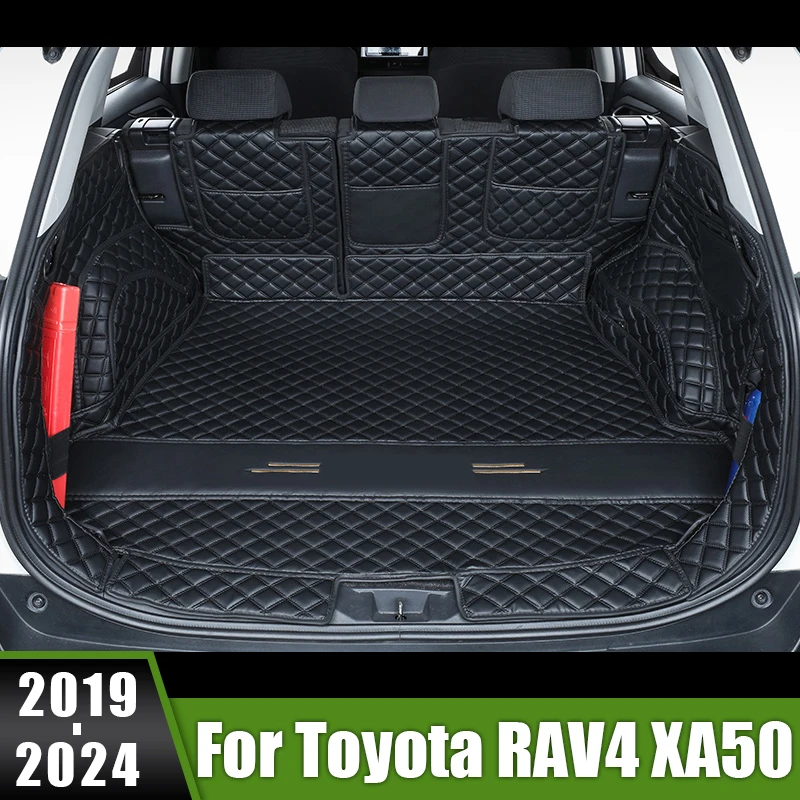 

For Toyota RAV4 XA50 RAV 4 Hybrid 2019 2020 2021 2022 2023 2024 Custom Car Trunk Mat Durable Cargo Liner Boot Carpet Accessories