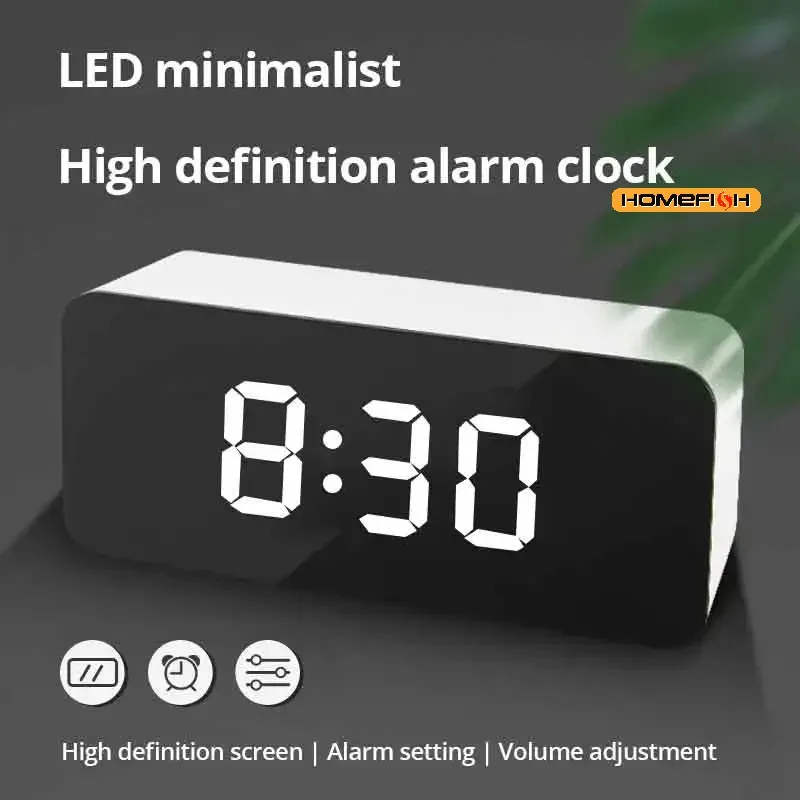 OROLOGIO DA SCRIVANIA da parete 6 cifre Jumbo LED sveglia digitale