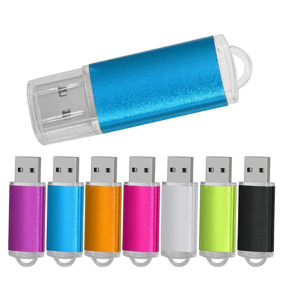 100% Real Capacity Metal USB 2.0 Flash Drive Memory Stick Pendrive 4GB 8GB 16GB 32GB 64GB Bulk Gifts Storage Disk usb flash drive flash drive