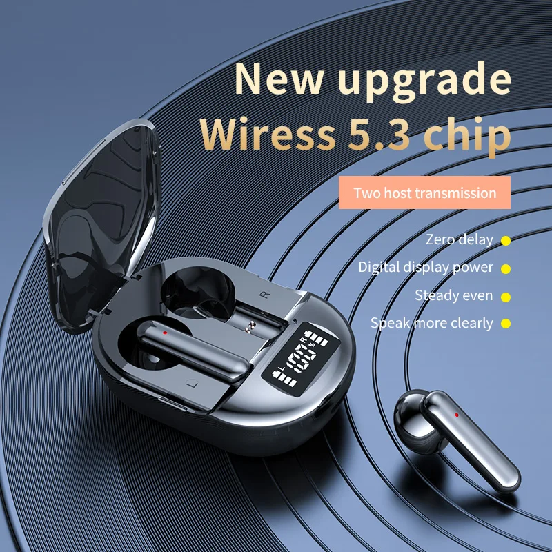 K40 Wireless Bluetooth Tws Digital Display Low Latency Stereo In Ear Bluetooth Earphones For Entertainment Games 2