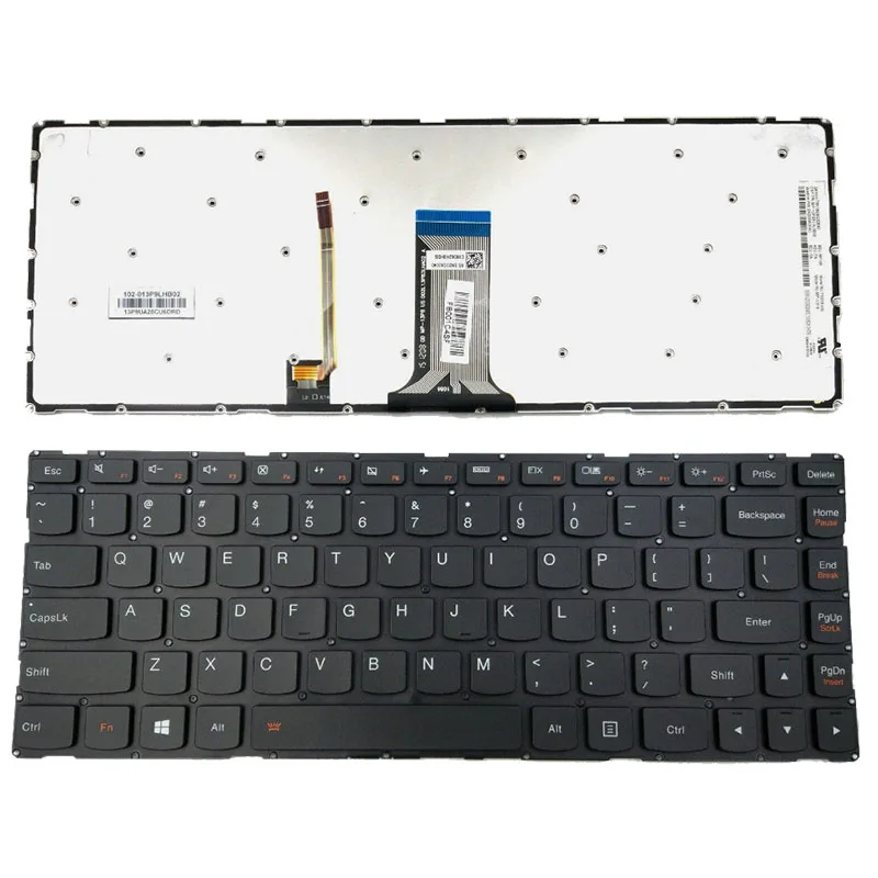 

Новая клавиатура для ноутбука Lenovo Flex 3-1435 3-1470 3-1480 с подсветкой