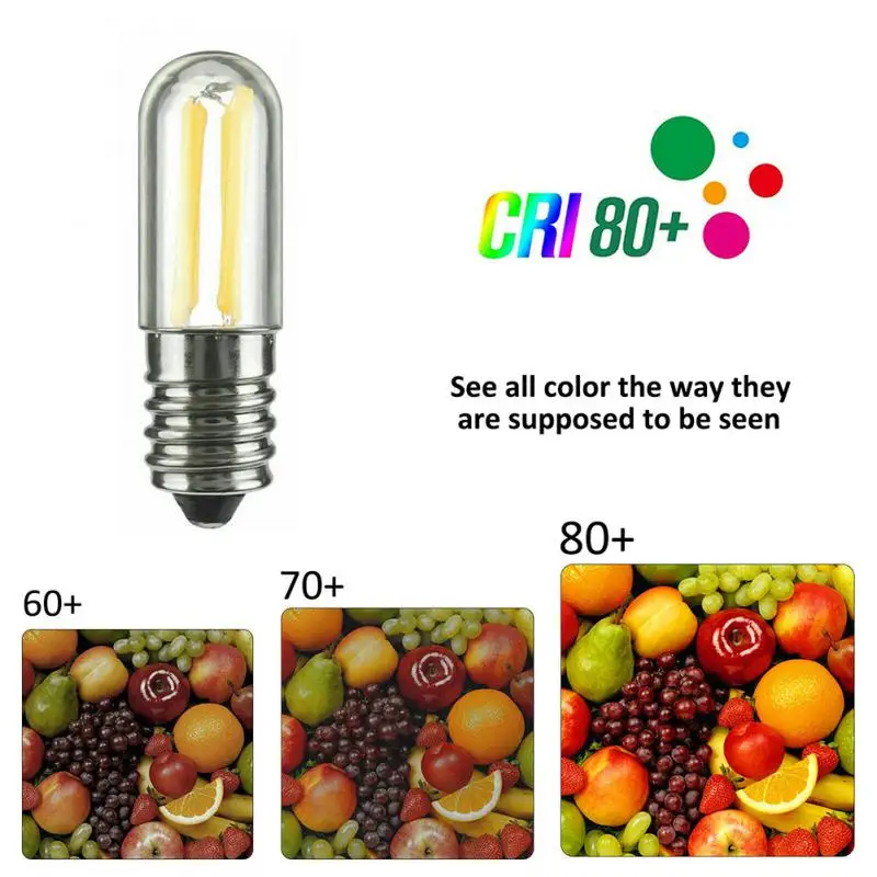 

1pcs LED Mini E14 Bulb Dimmable Fridge Freezer Filament Light 1W 2W 3W 220V COB Lighting Mulitfuntion Night Light Bulb For Read