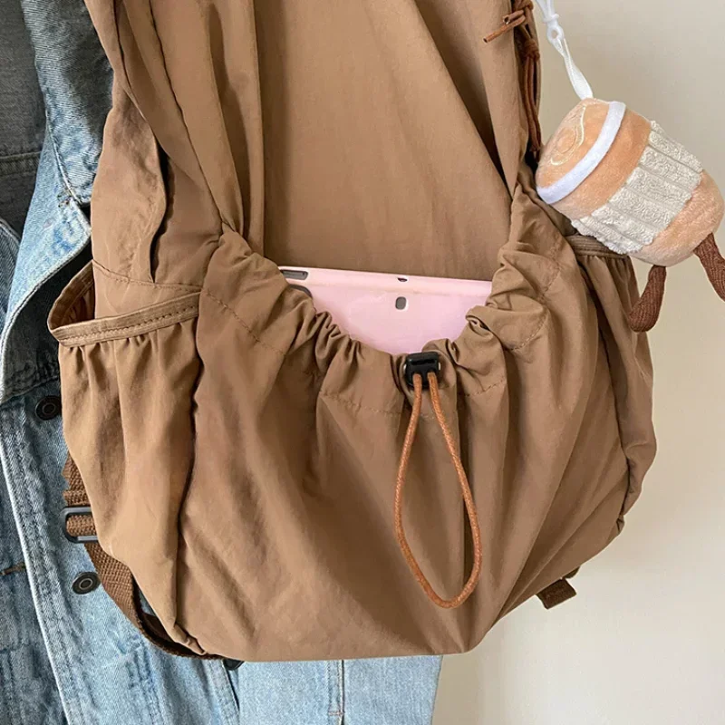 Zaino casual da donna di grande capacità, moda, studente delle scuole medie, zaino in stoffa, zaino da viaggio coreano - immagine 5