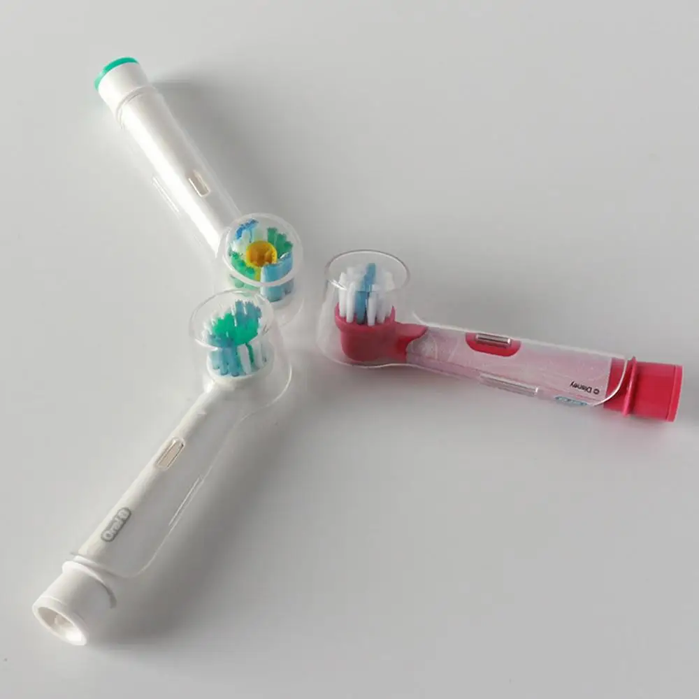 전동 칫솔 보호 커버 구강 치아 관리용 방진 브러시 헤드 여행용 방진 청결 유지 투명 캡