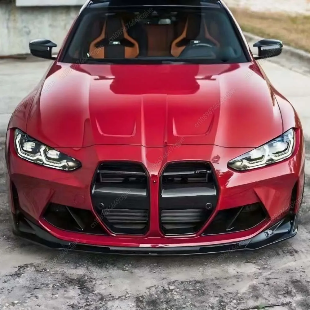 BMW M3 G80 M4 G82 2021-2024 컴페티션 ABS 프론트 턱 립 바디 키..